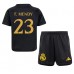 Real Madrid Ferland Mendy #23 Replika Babykläder Tredje matchkläder barn 2023-24 Korta ärmar (+ Korta byxor)